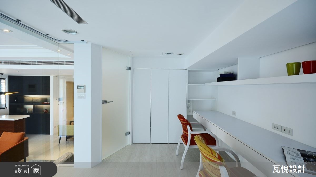 50坪中古屋(5~15年)＿北歐風書房案例圖片＿瓦悅設計有限公司＿瓦悅_42之22