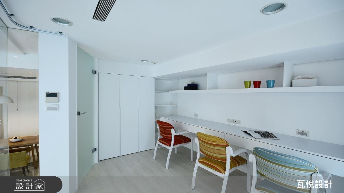 50坪中古屋(5~15年)＿北歐風書房案例圖片＿瓦悅設計有限公司＿瓦悅_42之23