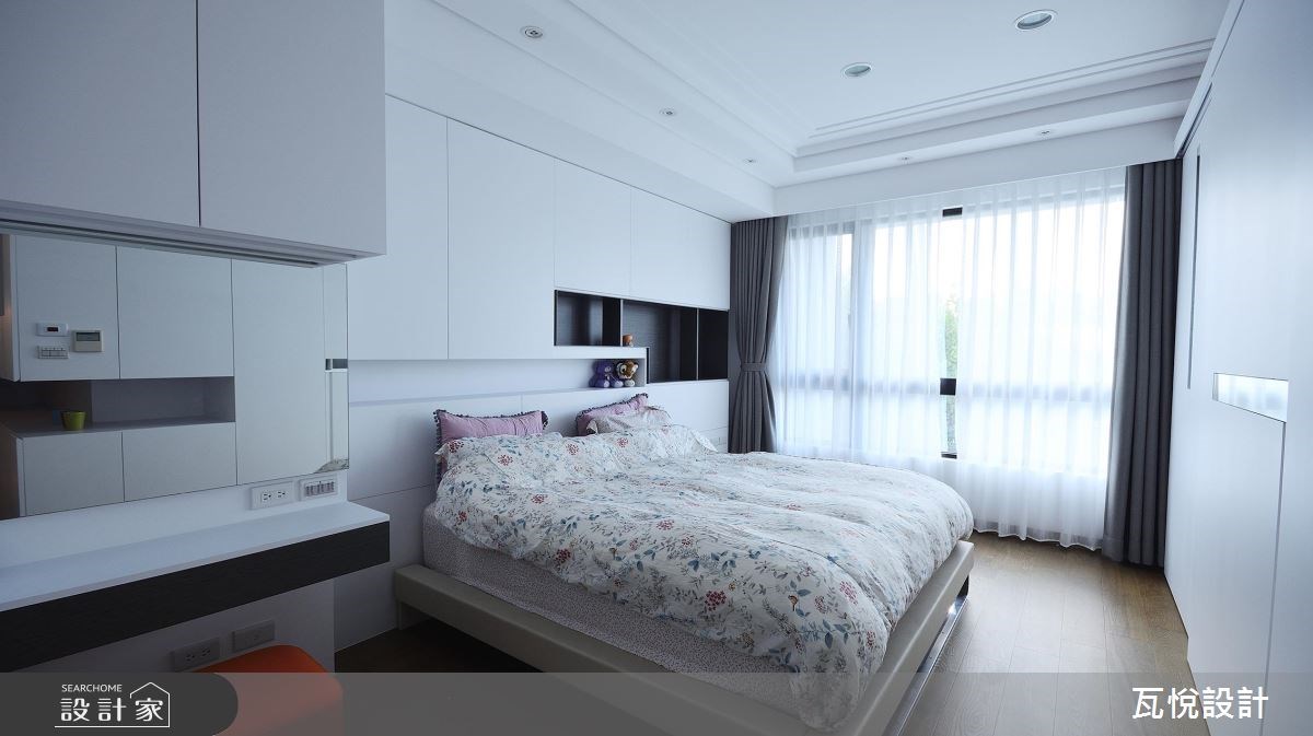 50坪中古屋(5~15年)＿北歐風臥室案例圖片＿瓦悅設計有限公司＿瓦悅_42之26