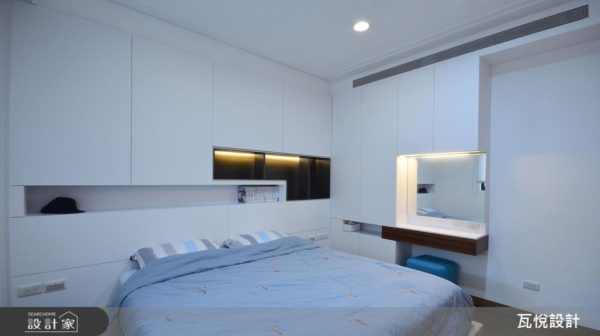 50坪中古屋(5~15年)＿北歐風臥室案例圖片＿瓦悅設計有限公司＿瓦悅_42之33