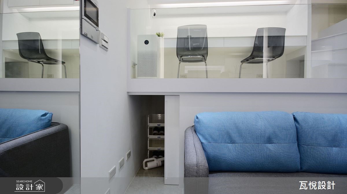8坪中古屋(5~15年)＿現代風客廳案例圖片＿瓦悅設計有限公司＿瓦悅_43之9