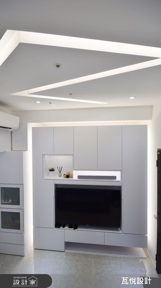 8坪中古屋(5~15年)＿現代風客廳案例圖片＿瓦悅設計有限公司＿瓦悅_43之7