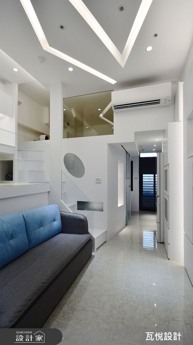 8坪中古屋(5~15年)＿現代風客廳案例圖片＿瓦悅設計有限公司＿瓦悅_43之4