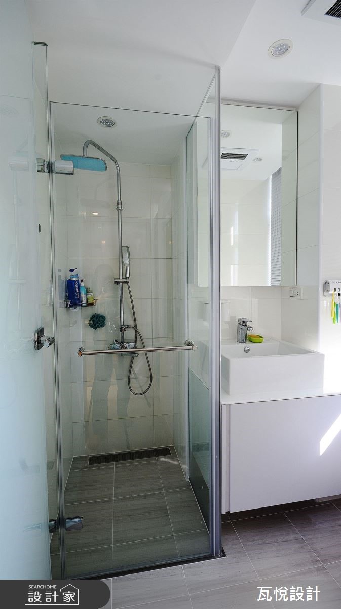 8坪中古屋(5~15年)＿現代風浴室案例圖片＿瓦悅設計有限公司＿瓦悅_43之28