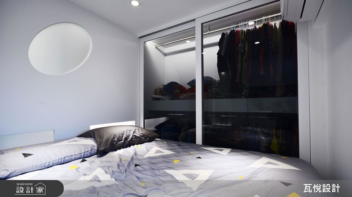 8坪中古屋(5~15年)＿現代風臥室案例圖片＿瓦悅設計有限公司＿瓦悅_43之25