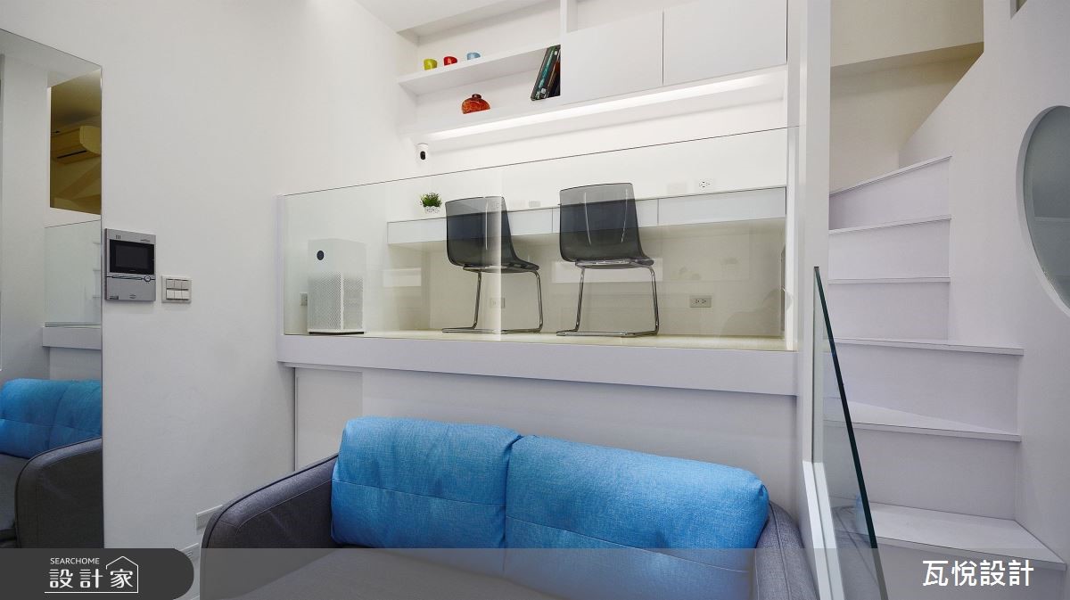 8坪中古屋(5~15年)＿現代風客廳案例圖片＿瓦悅設計有限公司＿瓦悅_43之11