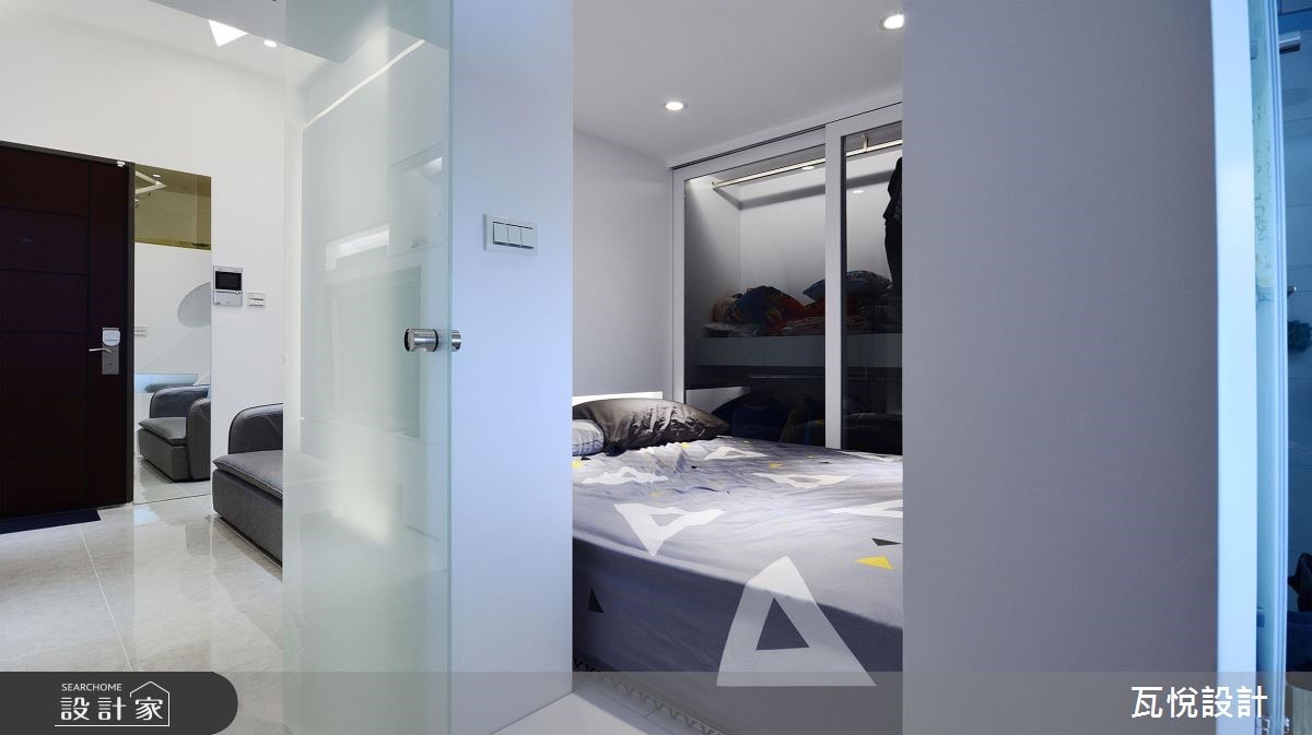 8坪中古屋(5~15年)＿現代風臥室案例圖片＿瓦悅設計有限公司＿瓦悅_43之24