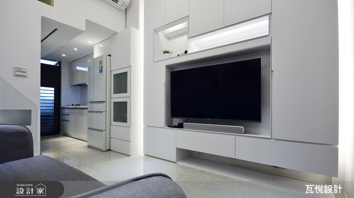 8坪中古屋(5~15年)＿現代風客廳案例圖片＿瓦悅設計有限公司＿瓦悅_43之2
