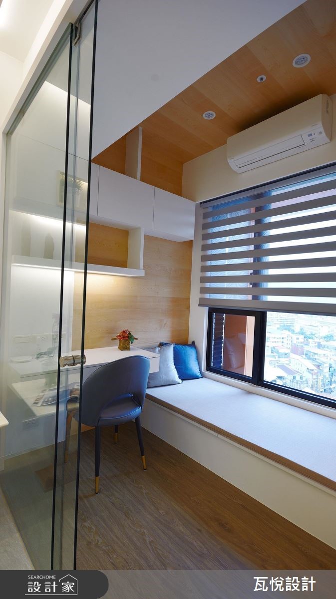 16坪新成屋(5年以下)＿現代風工作區臥榻案例圖片＿瓦悅設計有限公司＿瓦悅_44之16