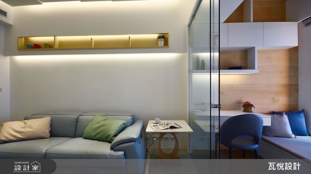 16坪新成屋(5年以下)＿現代風客廳案例圖片＿瓦悅設計有限公司＿瓦悅_44之10