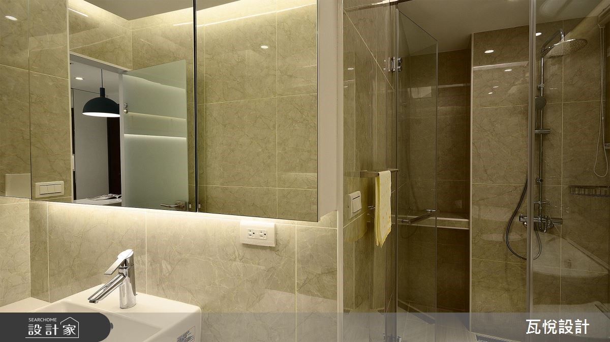 16坪新成屋(5年以下)＿現代風浴室案例圖片＿瓦悅設計有限公司＿瓦悅_44之32