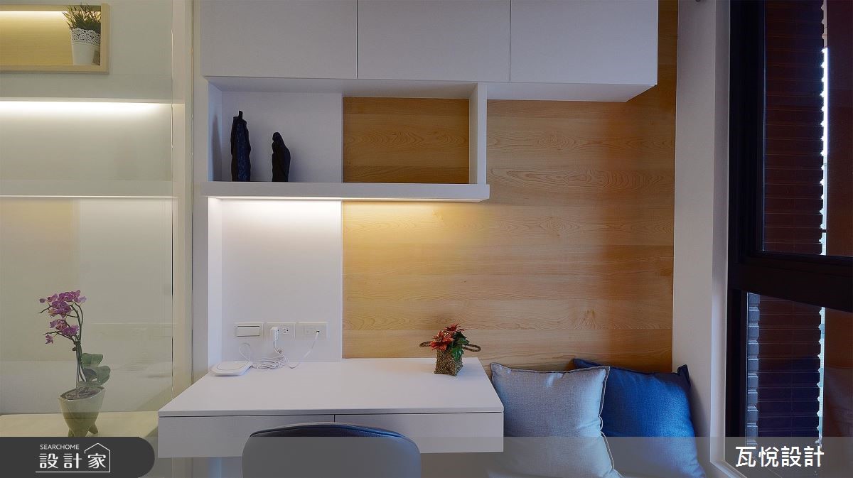 16坪新成屋(5年以下)＿現代風工作區臥榻案例圖片＿瓦悅設計有限公司＿瓦悅_44之17