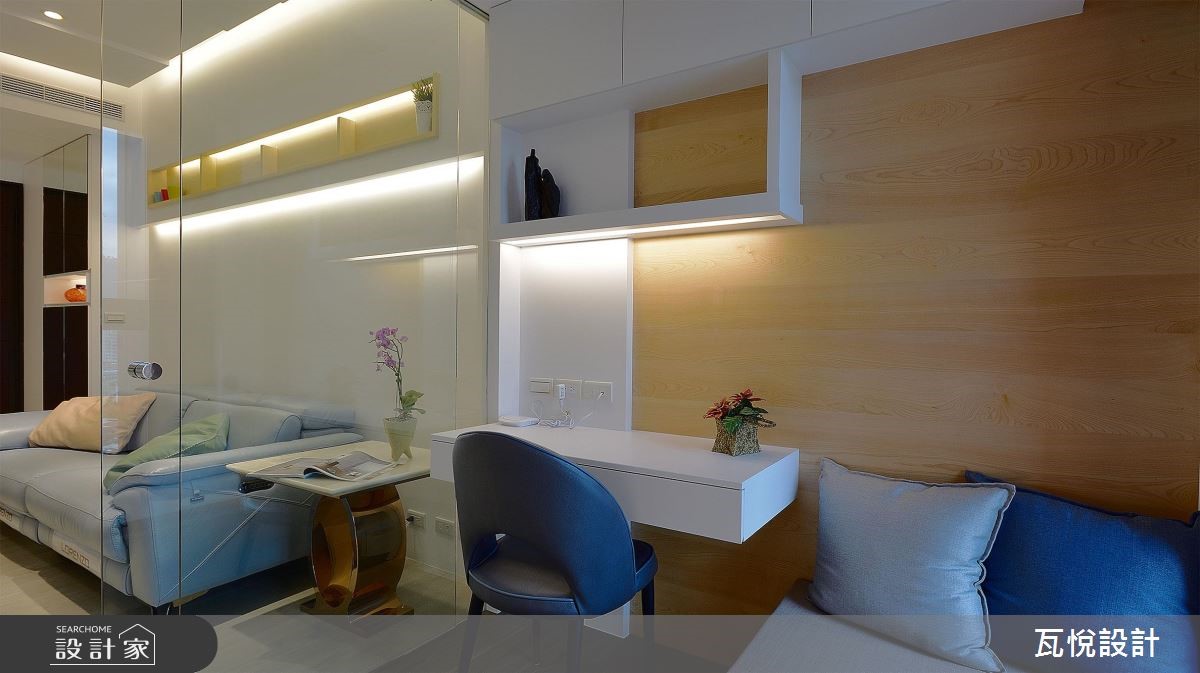 16坪新成屋(5年以下)＿現代風工作區臥榻案例圖片＿瓦悅設計有限公司＿瓦悅_44之18