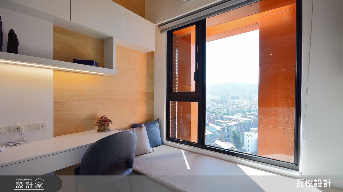 16坪新成屋(5年以下)＿現代風工作區臥榻案例圖片＿瓦悅設計有限公司＿瓦悅_44之15