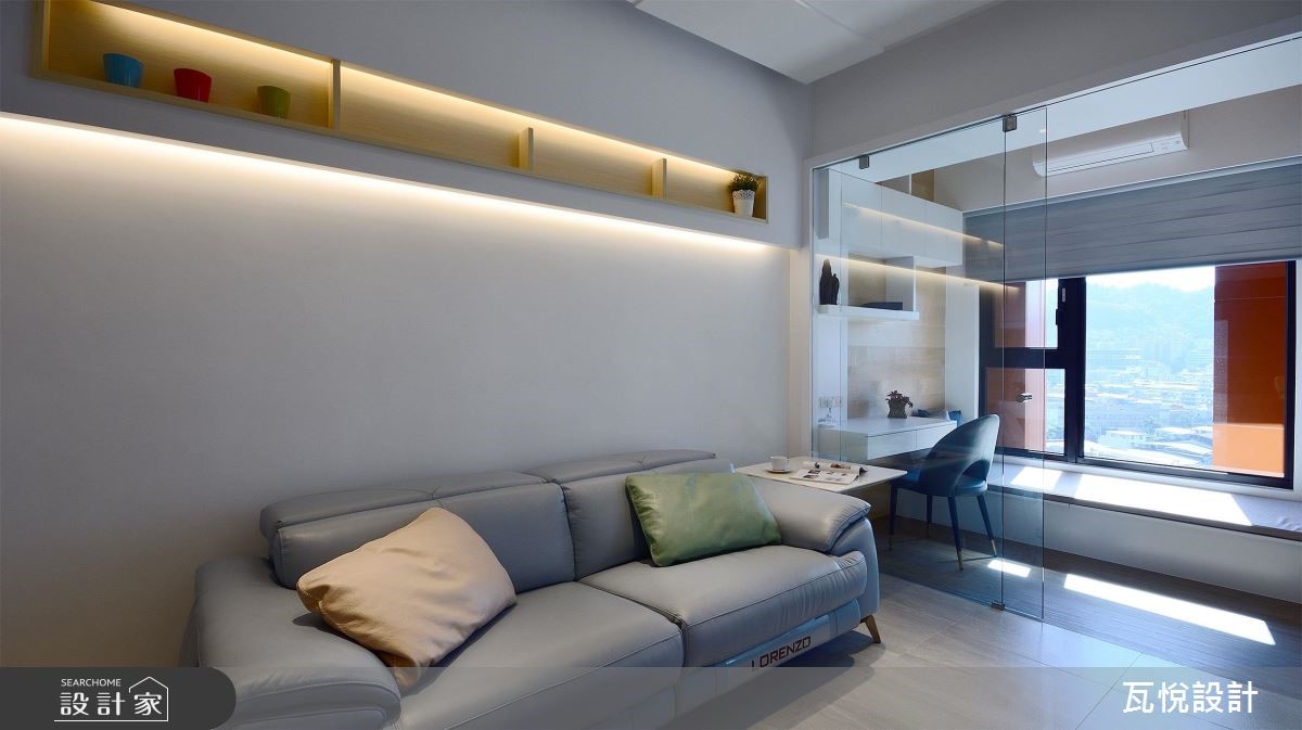 16坪新成屋(5年以下)＿現代風客廳案例圖片＿瓦悅設計有限公司＿瓦悅_44之9