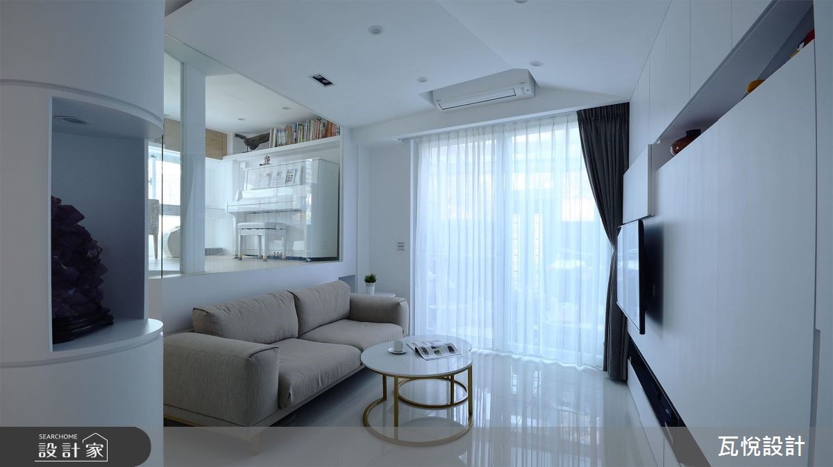 34坪老屋(16~30年)＿現代風客廳案例圖片＿瓦悅設計有限公司＿瓦悅_45之7