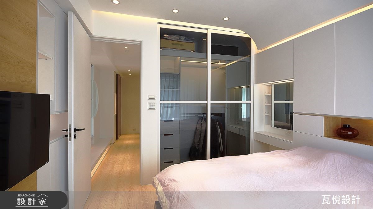 34坪老屋(16~30年)＿現代風臥室案例圖片＿瓦悅設計有限公司＿瓦悅_45之34