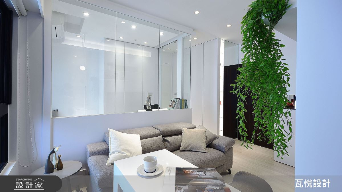 12坪新成屋(5年以下)＿現代風客廳書房案例圖片＿瓦悅設計有限公司＿瓦悅_51之17