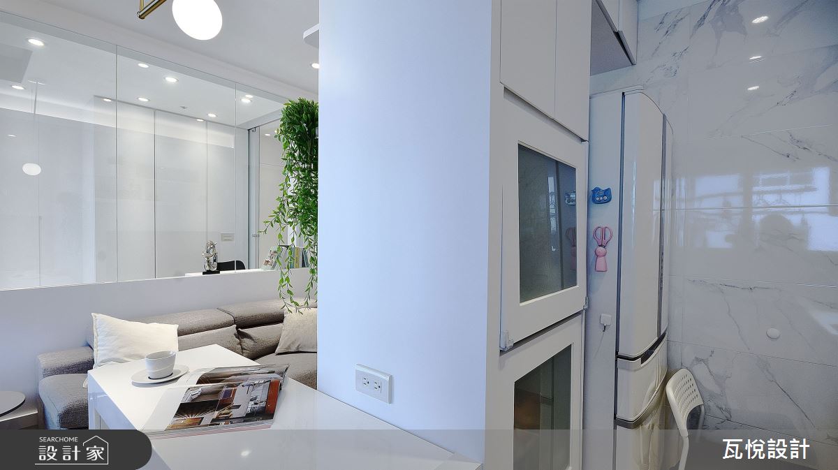 12坪新成屋(5年以下)＿現代風餐廳廚房吧檯中島案例圖片＿瓦悅設計有限公司＿瓦悅_51之18