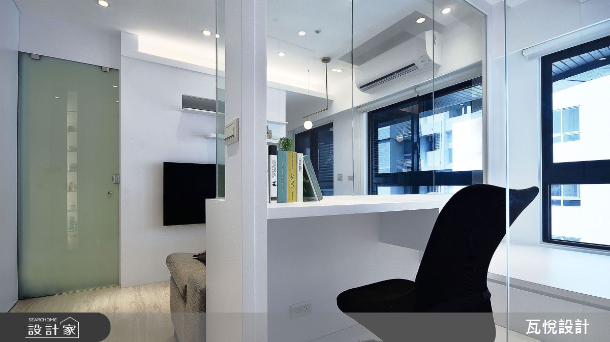 12坪新成屋(5年以下)＿現代風書房案例圖片＿瓦悅設計有限公司＿瓦悅_51之31