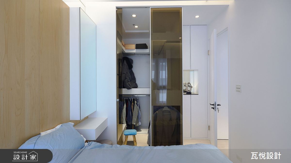 12坪新成屋(5年以下)＿現代風臥室更衣間案例圖片＿瓦悅設計有限公司＿瓦悅_51之42