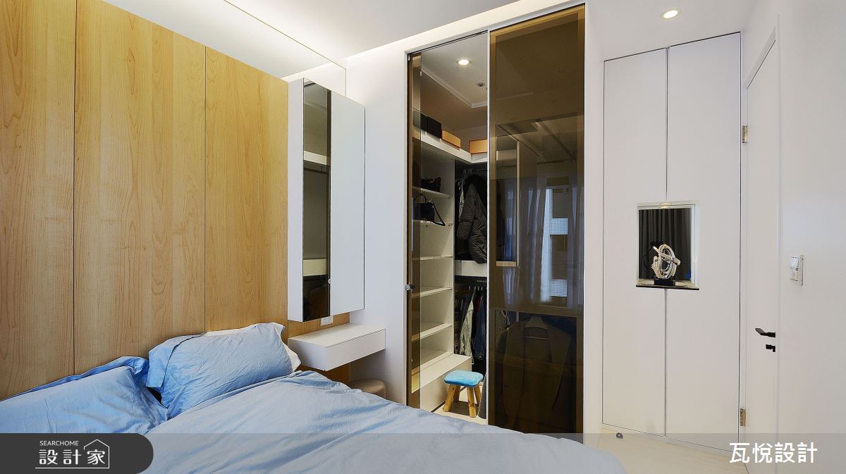 12坪新成屋(5年以下)＿現代風臥室更衣間案例圖片＿瓦悅設計有限公司＿瓦悅_51之43