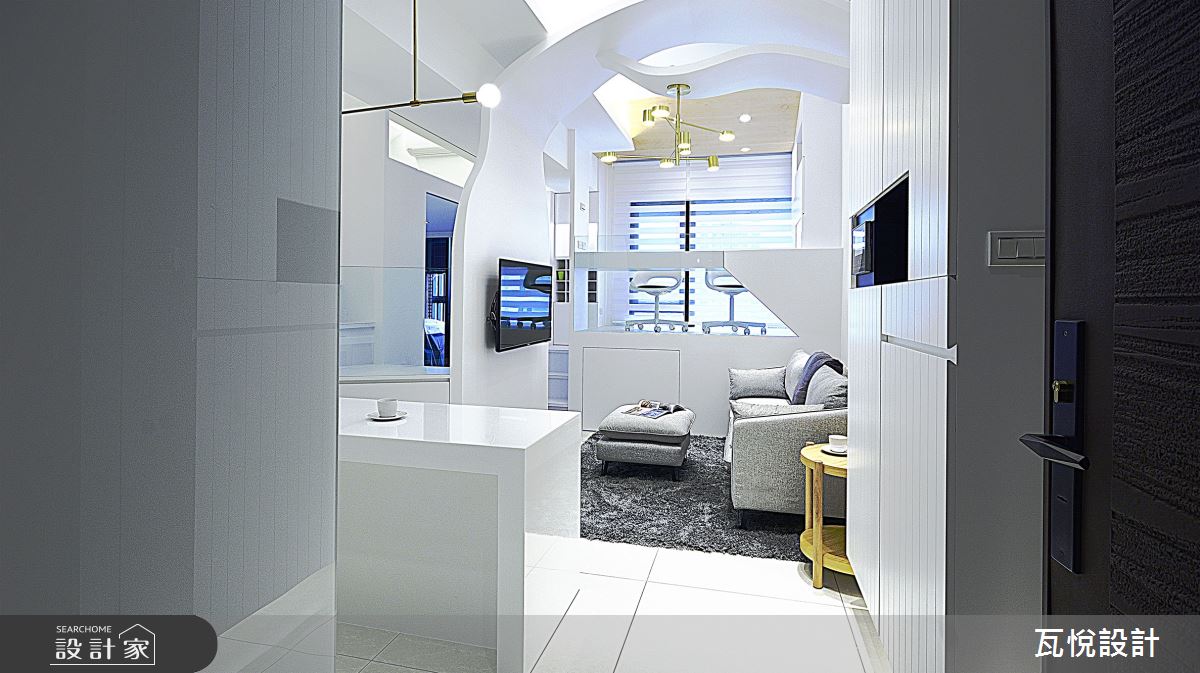 11坪新成屋(5年以下)＿現代風客廳餐廳案例圖片＿瓦悅設計有限公司＿瓦悅_53之1