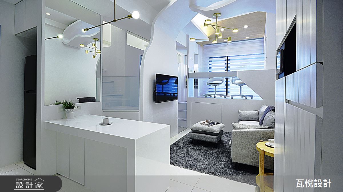 11坪新成屋(5年以下)＿現代風客廳餐廳案例圖片＿瓦悅設計有限公司＿瓦悅_53之3