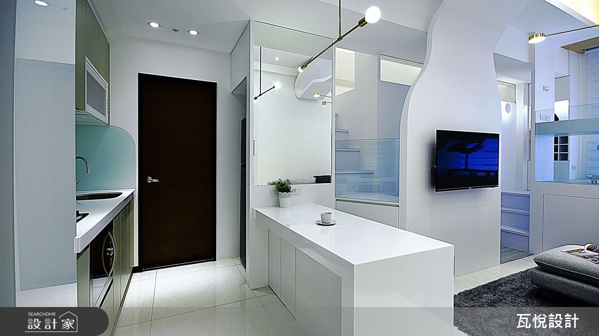 11坪新成屋(5年以下)＿現代風客廳餐廳廚房案例圖片＿瓦悅設計有限公司＿瓦悅_53之9