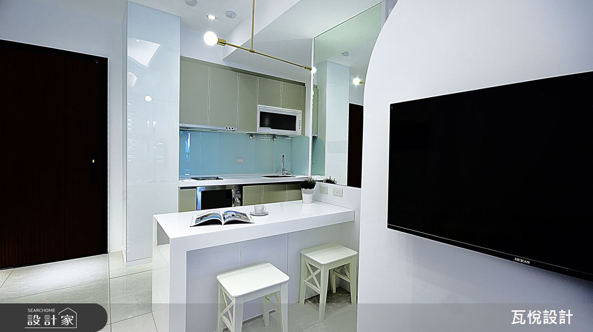 11坪新成屋(5年以下)＿現代風玄關餐廳廚房案例圖片＿瓦悅設計有限公司＿瓦悅_53之11