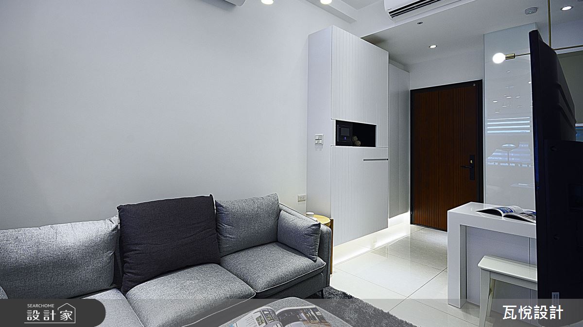 11坪新成屋(5年以下)＿現代風玄關客廳餐廳案例圖片＿瓦悅設計有限公司＿瓦悅_53之15