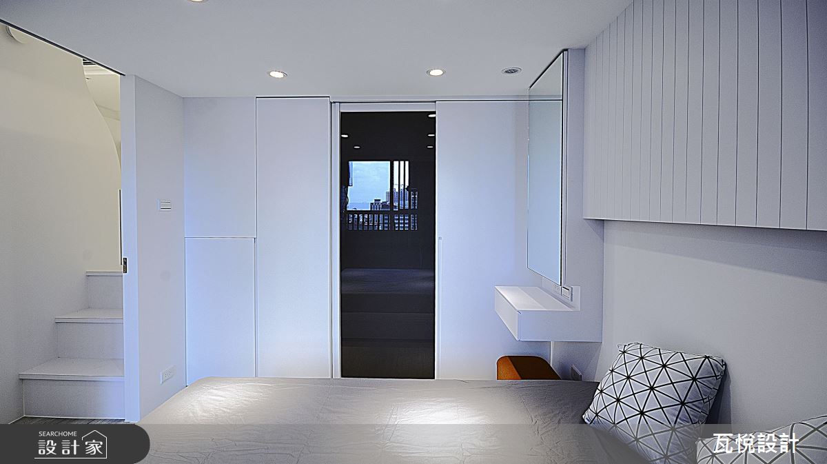 11坪新成屋(5年以下)＿現代風臥室樓梯案例圖片＿瓦悅設計有限公司＿瓦悅_53之26