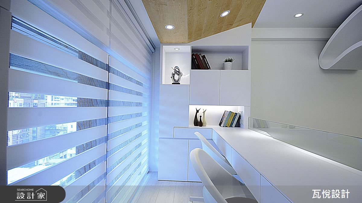 11坪新成屋(5年以下)＿現代風書房案例圖片＿瓦悅設計有限公司＿瓦悅_53之32