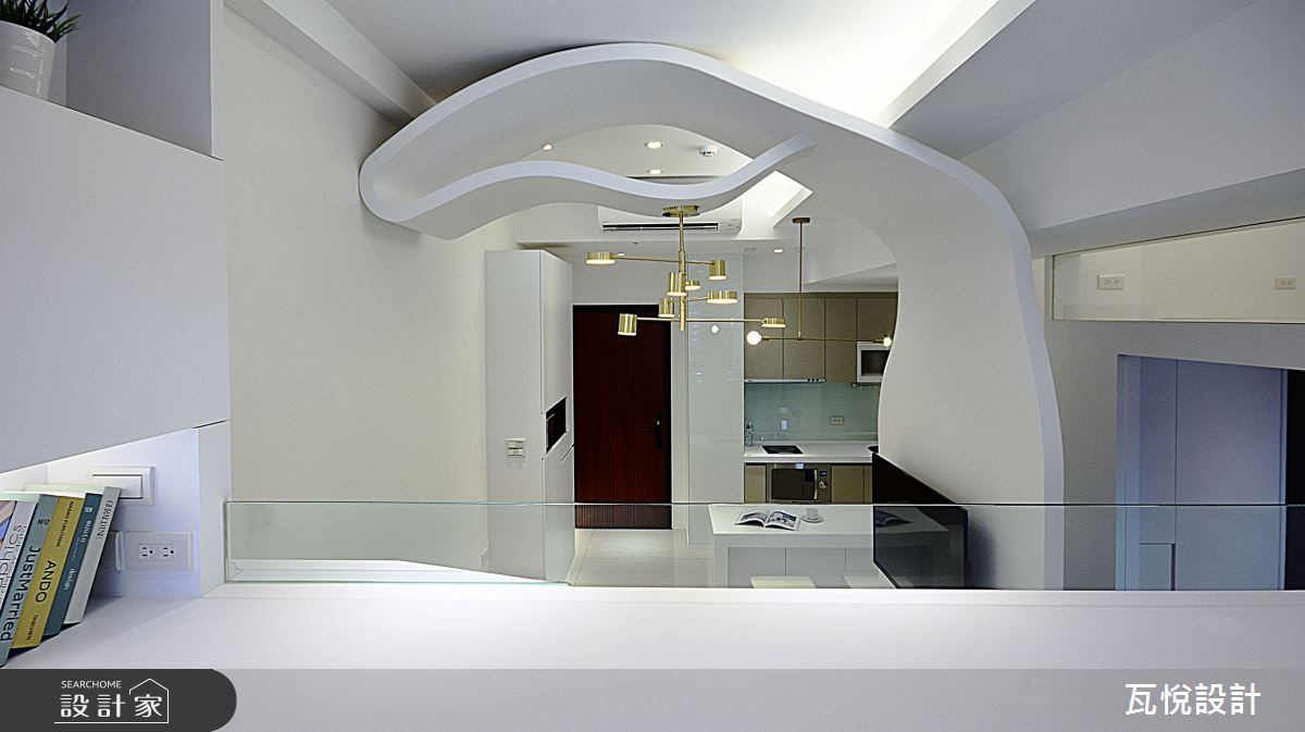 11坪新成屋(5年以下)＿現代風玄關客廳餐廳廚房書房案例圖片＿瓦悅設計有限公司＿瓦悅_53之33