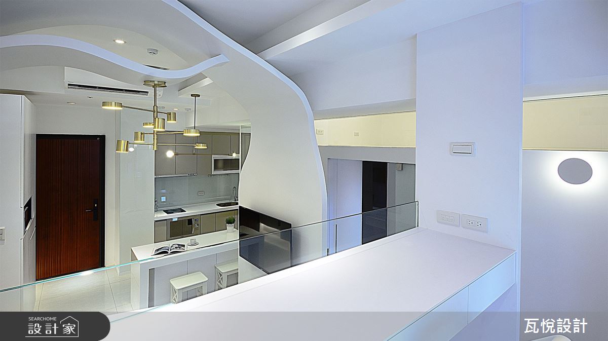 11坪新成屋(5年以下)＿現代風玄關客廳餐廳廚房書房案例圖片＿瓦悅設計有限公司＿瓦悅_53之34
