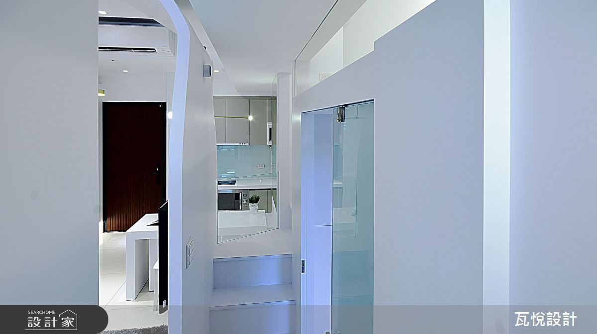 11坪新成屋(5年以下)＿現代風樓梯案例圖片＿瓦悅設計有限公司＿瓦悅_53之36