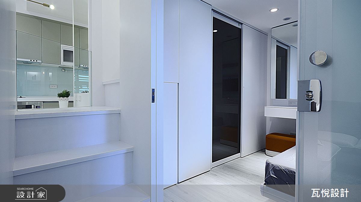 11坪新成屋(5年以下)＿現代風臥室樓梯案例圖片＿瓦悅設計有限公司＿瓦悅_53之22