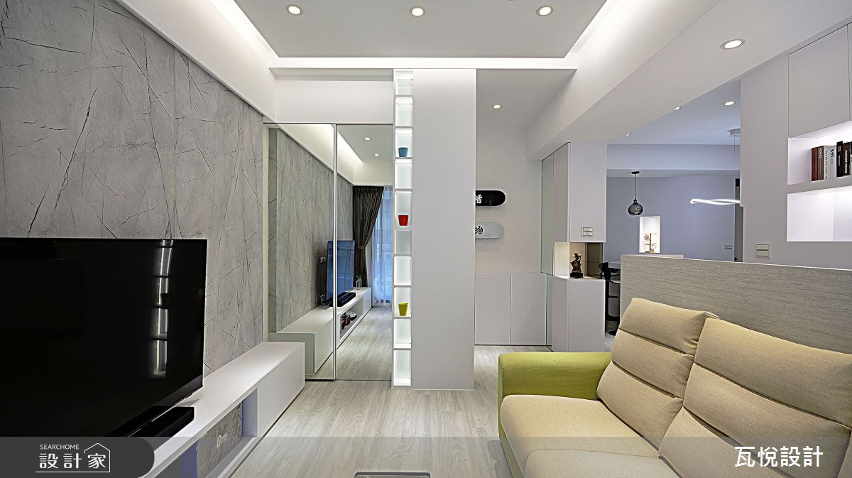 26坪新古屋(10年以下)＿現代風玄關客廳書房案例圖片＿瓦悅設計有限公司＿瓦悅_57之7