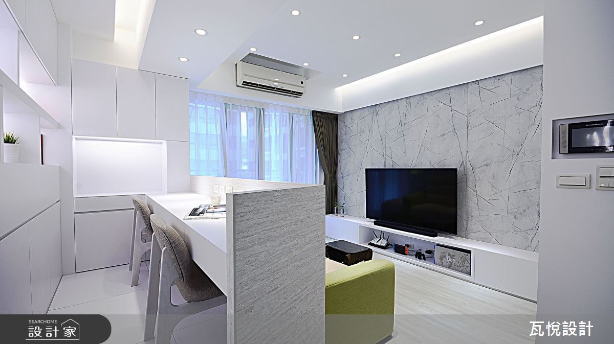 26坪新古屋(10年以下)＿現代風客廳書房案例圖片＿瓦悅設計有限公司＿瓦悅_57之8