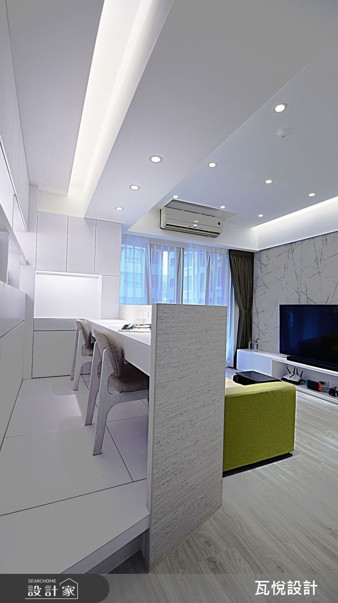 26坪新古屋(10年以下)＿現代風客廳書房案例圖片＿瓦悅設計有限公司＿瓦悅_57之10