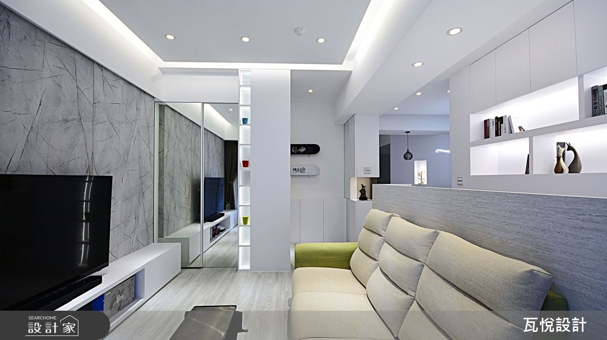 26坪新古屋(10年以下)＿現代風玄關客廳書房案例圖片＿瓦悅設計有限公司＿瓦悅_57之13