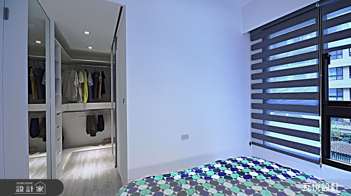 26坪新古屋(10年以下)＿現代風臥室更衣間案例圖片＿瓦悅設計有限公司＿瓦悅_57之29