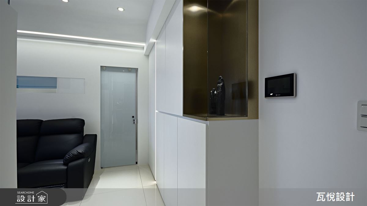 16坪新成屋(5年以下)＿現代風玄關客廳案例圖片＿瓦悅設計有限公司＿瓦悅_58之1