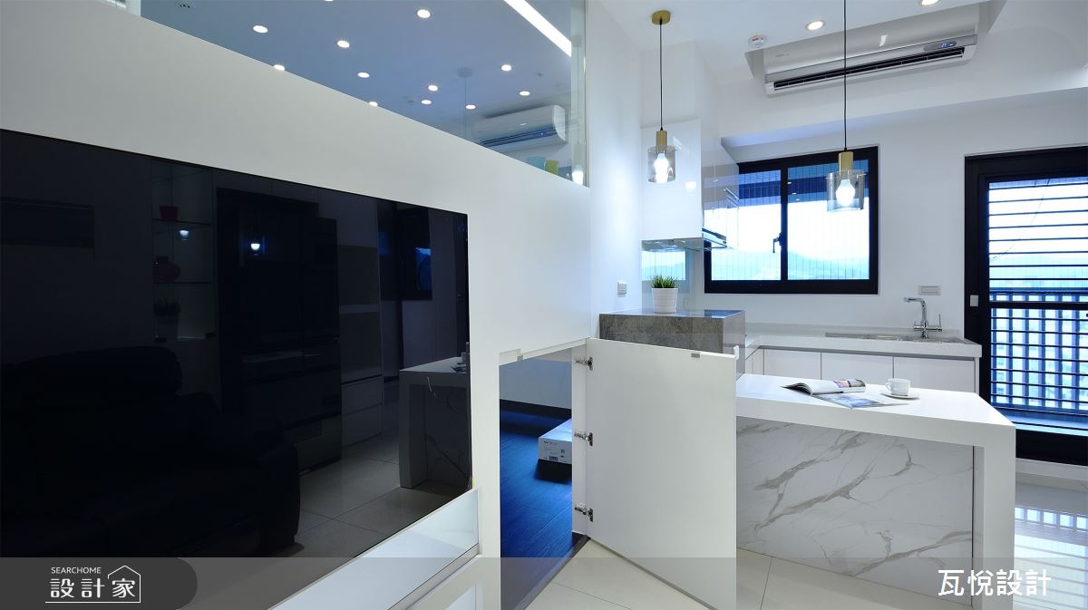 16坪新成屋(5年以下)＿現代風客廳餐廳儲藏室案例圖片＿瓦悅設計有限公司＿瓦悅_58之27