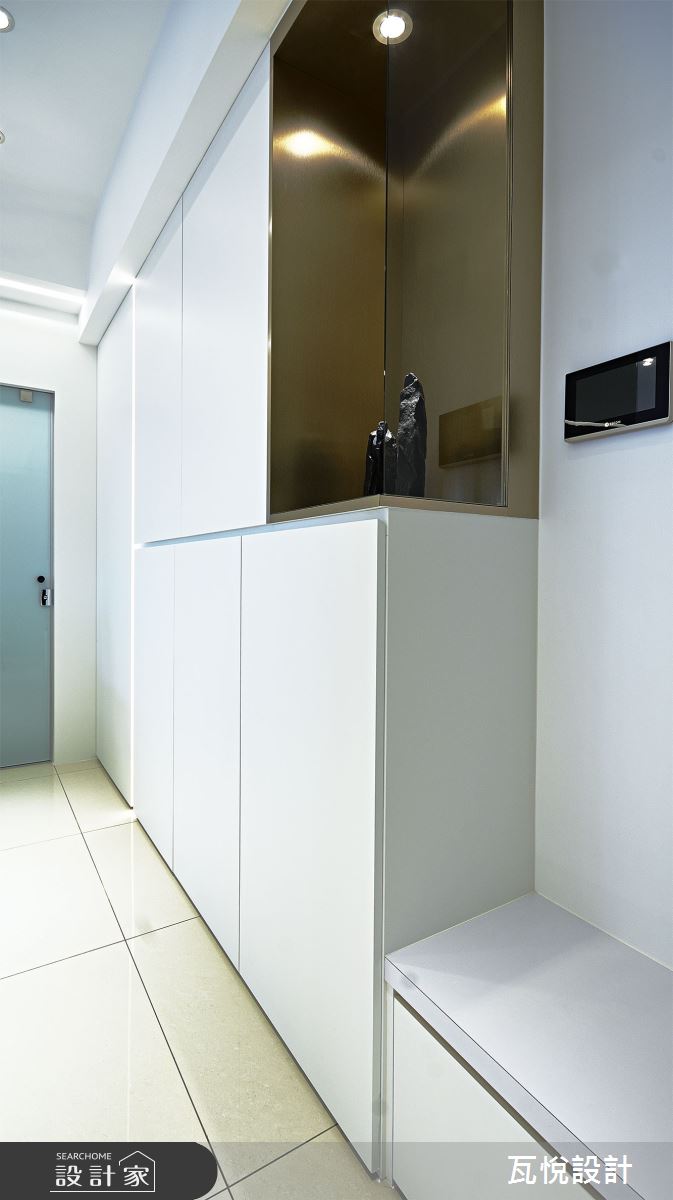 16坪新成屋(5年以下)＿現代風玄關案例圖片＿瓦悅設計有限公司＿瓦悅_58之2