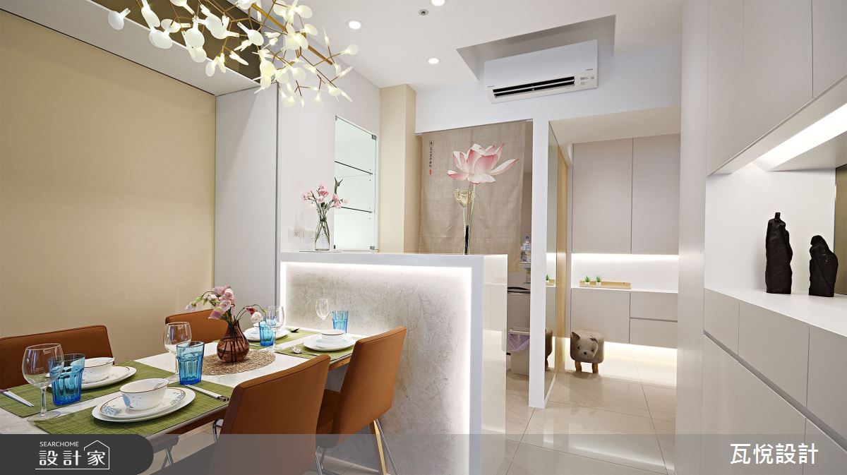 25坪新成屋(5年以下)＿現代風玄關餐廳吧檯案例圖片＿瓦悅設計有限公司＿瓦悅_60之3