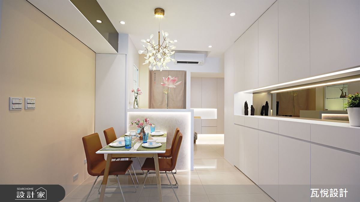 25坪新成屋(5年以下)＿現代風玄關餐廳吧檯案例圖片＿瓦悅設計有限公司＿瓦悅_60之4