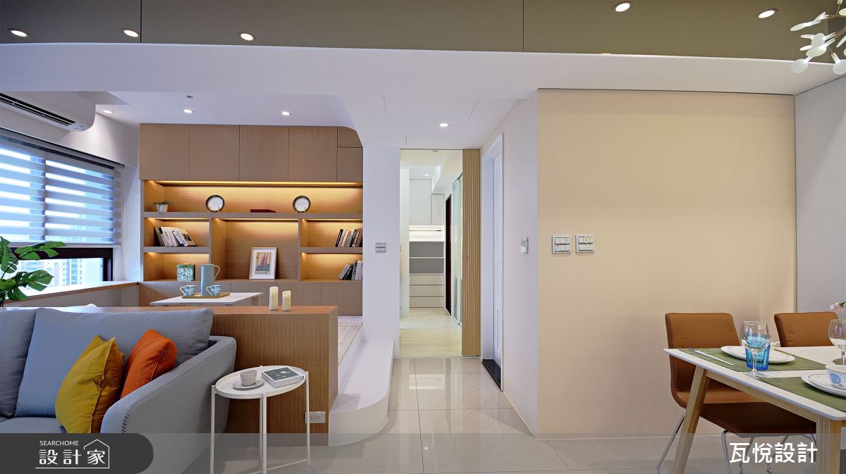 25坪新成屋(5年以下)＿現代風客廳餐廳書房和室案例圖片＿瓦悅設計有限公司＿瓦悅_60之9