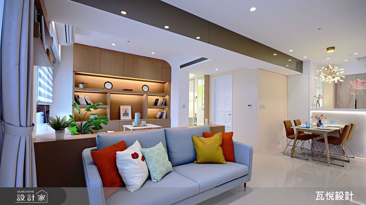 25坪新成屋(5年以下)＿現代風客廳餐廳書房和室案例圖片＿瓦悅設計有限公司＿瓦悅_60之13