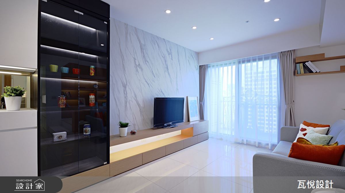 25坪新成屋(5年以下)＿現代風客廳案例圖片＿瓦悅設計有限公司＿瓦悅_60之11